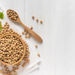 Top,View,Of,Soybean,Or,Soya,Bean,In,A,Bowl
